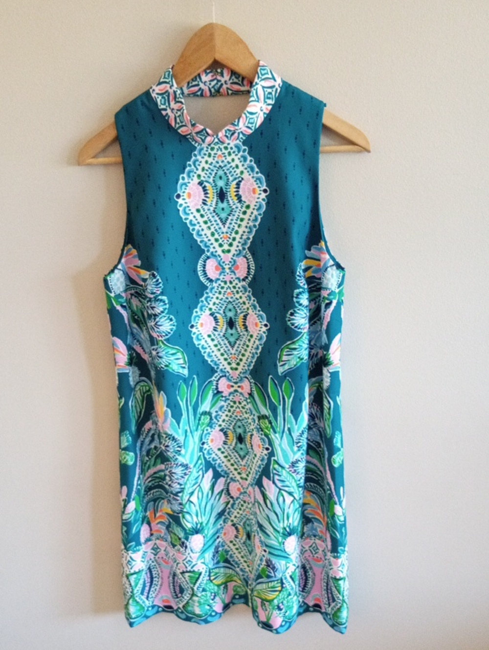 Lilly Pulitzer Brandi Shift Dress Floral Sleeveless Size 6